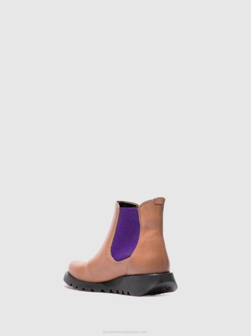 hr Fly London žene chelsea gležnjače salv rug rose (ljubičasta elastika) LL8B177