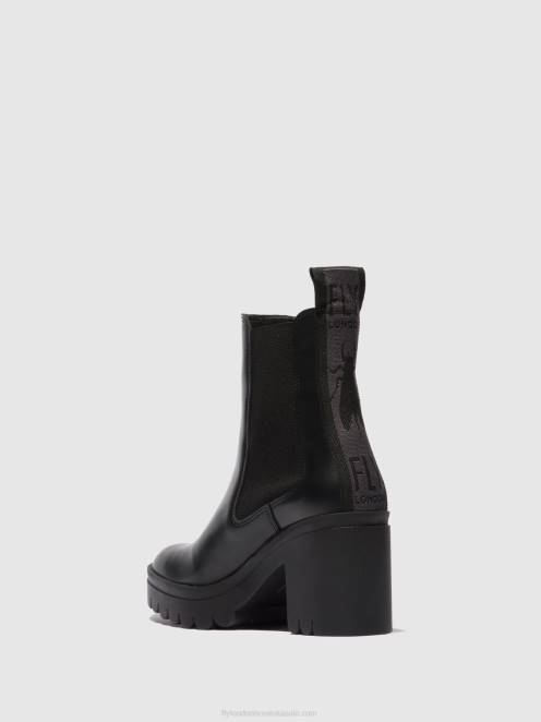 hr Fly London žene chelsea gležnjače taje883 tunder black LL8B164