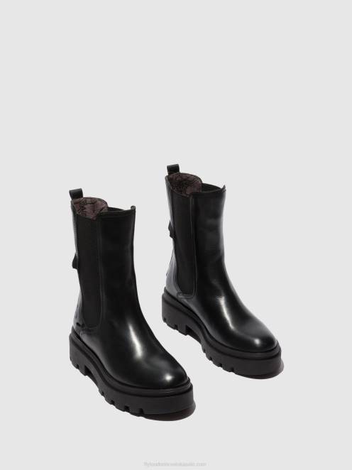 hr Fly London žene chelsea čizme judy819 napa crna LL8B334