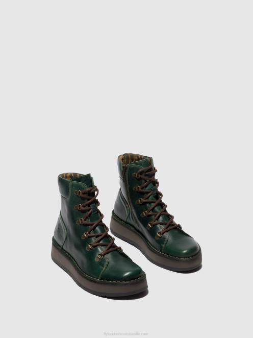 hr Fly London žene gležnjače na vezanje roxy094 benzin LL8B89