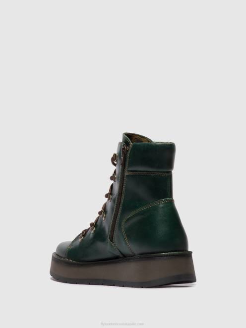 hr Fly London žene gležnjače na vezanje roxy094 benzin LL8B89