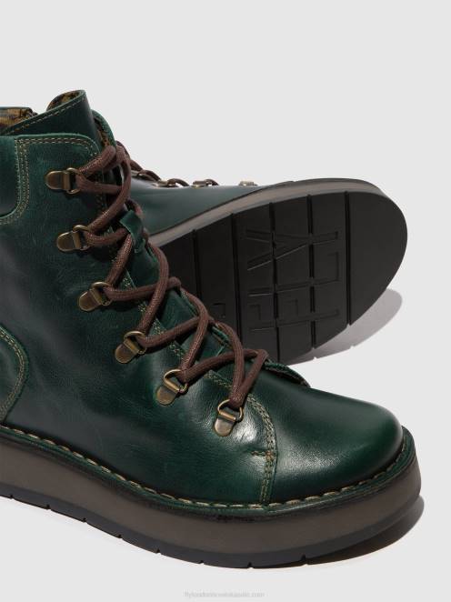 hr Fly London žene gležnjače na vezanje roxy094 benzin LL8B89