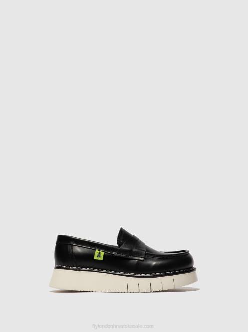 hr Fly London žene ravne gležnjače iker246 tunder black LL8B165