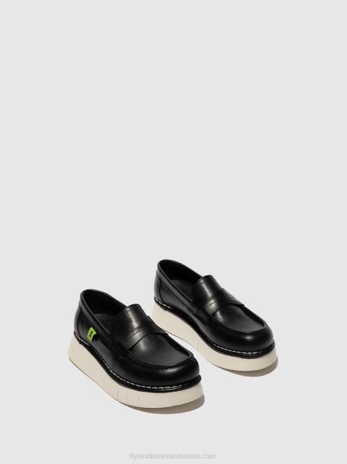 hr Fly London žene ravne gležnjače iker246 tunder black LL8B165