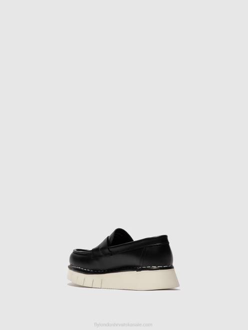 hr Fly London žene ravne gležnjače iker246 tunder black LL8B165