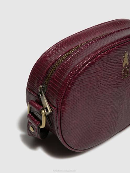hr Fly London žene torbe preko tijela caos724 bordo LL8B793