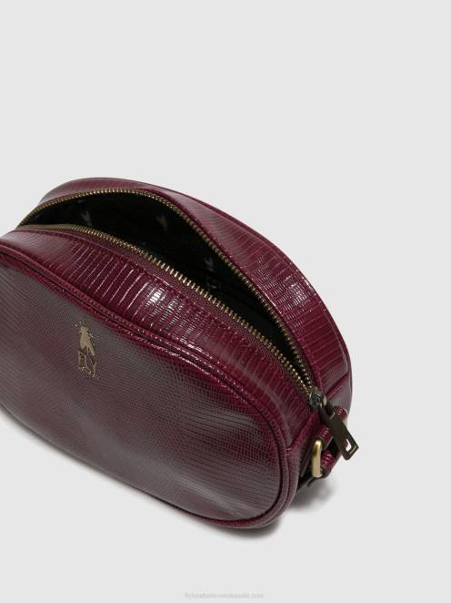 hr Fly London žene torbe preko tijela caos724 bordo LL8B793